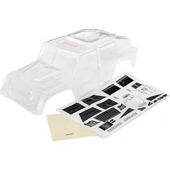 RC náhradní díl Traxxas karosérie čirá, samolepky: Tactical