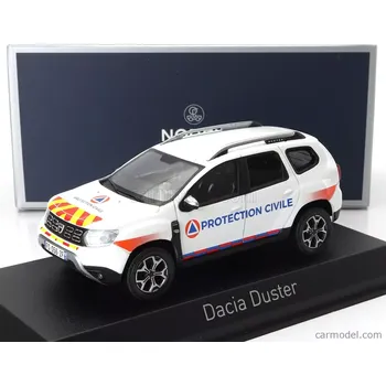 autíčko Norev Dacia Duster Protection Civile 2020 1:43 Bílá