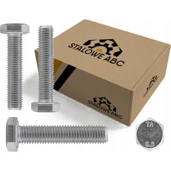 Spojovací materiál Šroub se šestihrannou hlavou M6x25 DIN933 třída 5.8 /25ks STALOWEABC