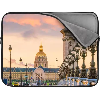 pouzdro na notebook Sablio Obal na notebook Paříž Elysejský palác - 13"