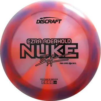 Discraft Ezra Aderhold 2025 Z Swirl Nuke 176g Oranžová/Fialová