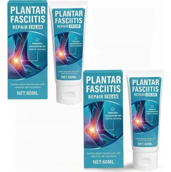 Péče o nohy Krém pro úlevu od plantární fasciitidy na patní ostruhy, ruce, kolena a nohy – 2 balení