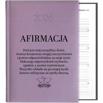 Kalendář Knižní kalendář 2026 A5 FunnyCase fialový