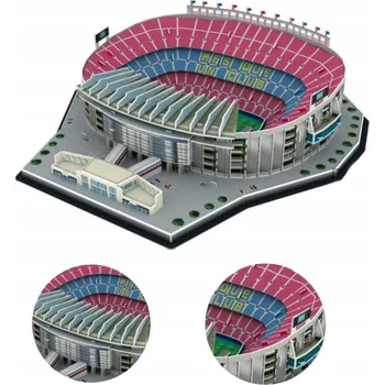 3D puzzle 3D HÁDANKY FC BARCELONA FOTBALOVÝ STADION CAMP NOU LA LIGA 69 PRVKŮ