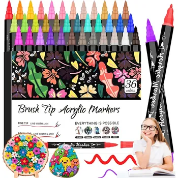 3 6 Ks textilních Fixy na Fixy , látky, batikované fixy