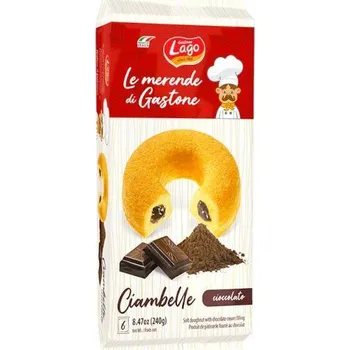 Lago Ciambelle italské koblihy s čokoládovým krémem 240g IDDRZEX04801