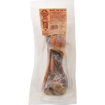 Pamlsek pro psa Duvo+ Farmz Serrano Vepřová Kost XL uzené 600g