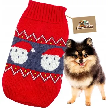 Obleček pro psa SVETR pro malého psa nebo kočku na zimu XS obleček teplý ROLÁK SVETR (8)