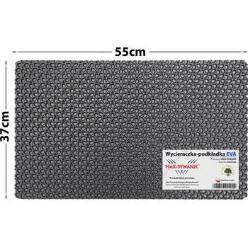 Rohožka Gumová rohožka, hotová, 37 x 55 cm