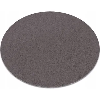 Koberec KOBEREC PRATELNÝ PROTIKLOUZAVÝ LINDO kulatý 60 cm HLADKÝ šedý #P069