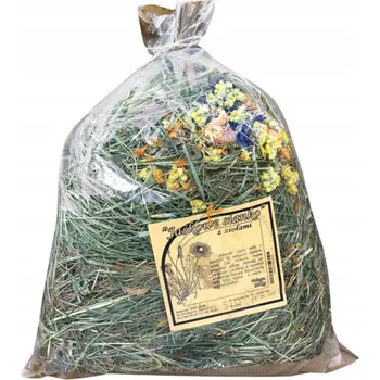 Krmivo pro hlodavce Pamlsek Wio-Mar přírodní seno 0,3 kg