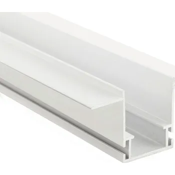 LED páska LIGHT IMPRESSIONS Deko-Light profil - Combo montážní fasádní profil s křídly, 3mm, 3m bílá - LIGHT IMPRESSIONS IMPR 970832