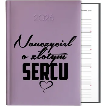 Kalendář Knižní kalendář 2026 A5 FunnyCase fialový