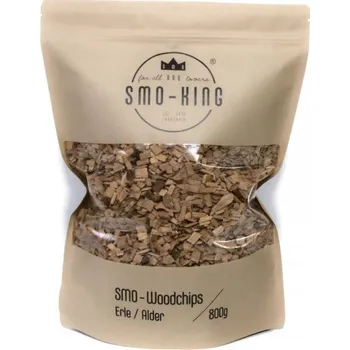 Tuhé palivo Dřevěná štěpka olše 800g Smo-King