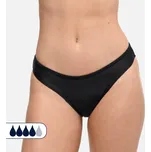 SORIO Spodní díl menstruačních plavek - Střední absorpce 3XL ČERNÁ