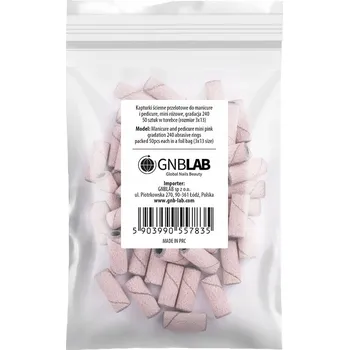 Brousky průvlakové 3 mm mini růžové, zrnitost 240