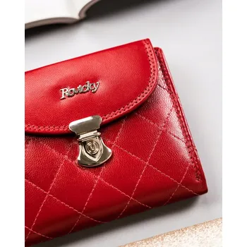 Peněženka Rovicky dámská peněženka z pravé kůže černá