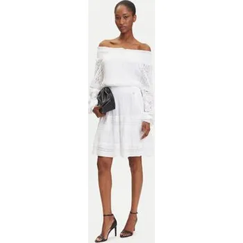 Dámské šaty Guess Každodenní šaty W5GK24 WE550 Bílá Classic Fit XL