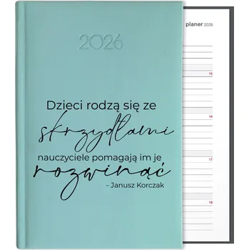 Kalendář Knižkový kalendář 2026 A5 FunnyCase modrý