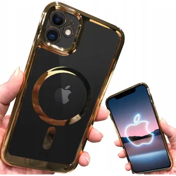 Pouzdro na mobilní telefon Zadní Kryt MBM pro Apple iPhone 12 zlatý