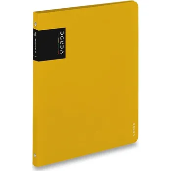 4kroužkový pořadač Transparent, A4, 20 mm - hořčicová