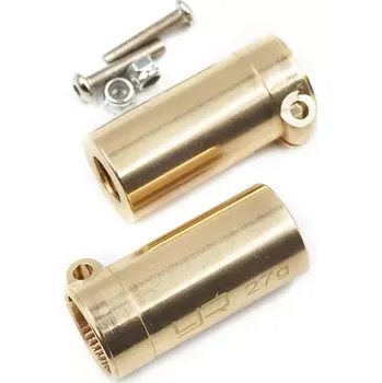RC náhradní díl Yeah Racing Mosazný adaptér hřídele pro Axial SCX10 II, 2x27g