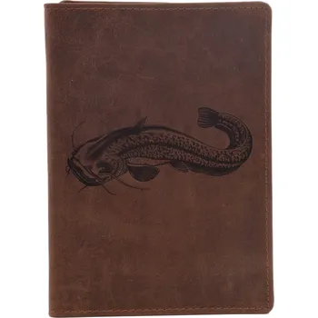 Obal na doklad MERCUCIO - Pouzdro na rybářské doklady sumec