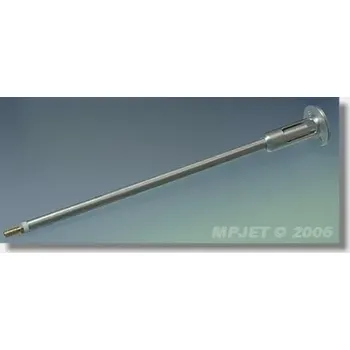 RC náhradní díl MPJet 52154 Hřídel COMPACT pro elektromotor "400", hřídel pr.3mm, M3, délka 200 mm