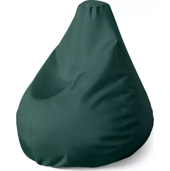 Sedací pytel Sablio Sedací vak Pear Lesní zelená 2 - 140 x 100 x 25 cm