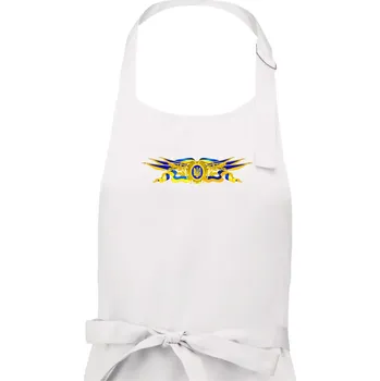 Kuchyňská zástěra Ukrajina státní symbol - Pánská zástěra na vaření - Univerzální velikost ( Bílá )