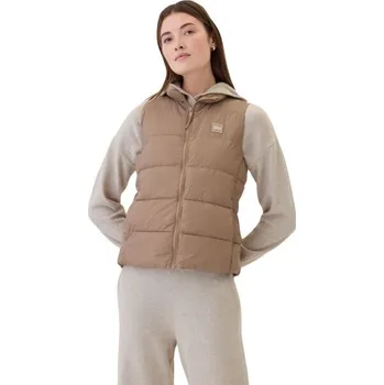 Dámská vesta Dámská vesta GAP V-FRCH LOGO XXS Hnědá