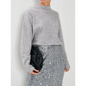 Dámský svetr Sinsay - Svetr s dlouhými rukávy - šedá - 282GT-09M - 282GT-09M-XL