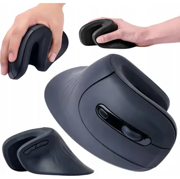 Myš ERGONOMICKÁ MYŠ BEZDRÁTOVÁ USB MYŠ MUSW-ERGO-03 GEMBIRD