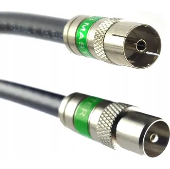 Anténní kabel Prodlužovací kabel antény | kompresní TV anténní konektory 2m