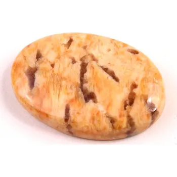 Přírodní kámen Kabošon Grafický Feldspar č.7320 (34x23x7mm)