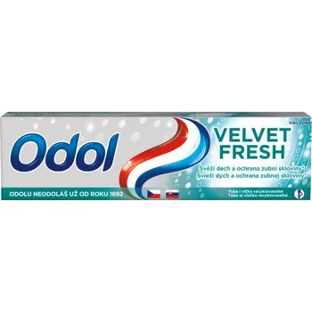 zubní pasta Odol Velvet Fresh zubní pasta s fluoridem, 75 ml IDDRZEX11427