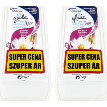 Osvěžovač vzduchu Glade osvěžovač vzduchu Gel Pure Clean Japonská zahrada 2×150 g IDDRZEX12573