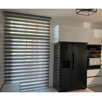 Roleta ISOTRA Látková roleta den a noc 30 x 30 cm Šedá