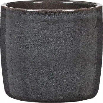 Květináč Květináč keramický 21,3 cm šedý