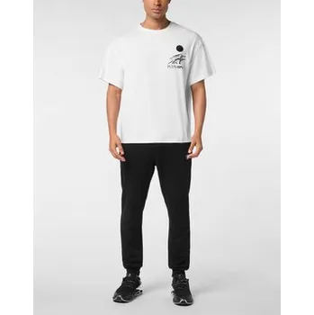 Pánské tričko Plein Sport T-Shirt 28485 Bílá Regular Fit 3XL