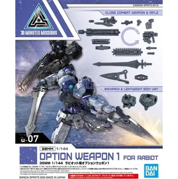 ostatní stavebnice 30MM - 30MM 1/144 Volitelná zbraň 1 pro Rabiota - Model Stavebnice