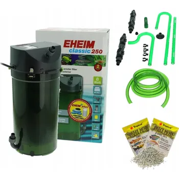 Akvarijní filtr Vnější biologický, chemický a mechanický filtr do akvária, kanystrový 250