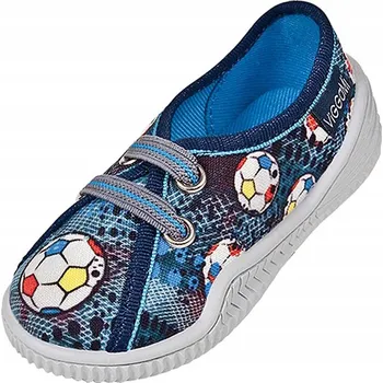 Chlapecké bačkory Viggami dětské papuče s gumou modré, velikost 24