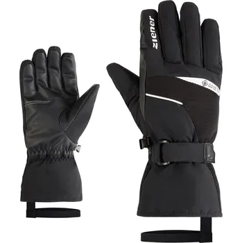 ZIENER - ZI-GALERIUS-Z GTX PÁNSKÉ LYŽAŘSKÉ RUKAVICE ČERNÉ 111040-12019