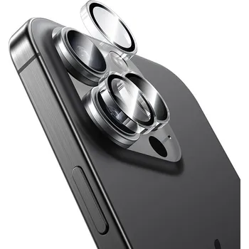 Tvrzené sklo Benks Warrior Lens Protector na kameru pro iPhone 16 Pro-16 Pro Max (čočka 3 kusy) transparentní