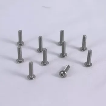 RC náhradní díl Yeah Racing Titanový šroub inbus půlkulatá hlava M3x14mm (10)