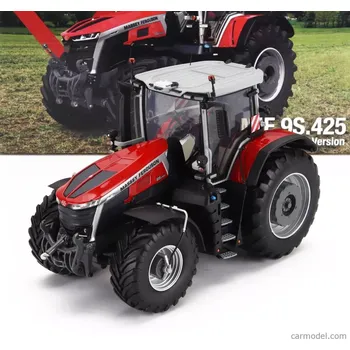 autíčko Universal hobbies Massey ferguson Mf9s.425 Tractor 2022 1:32 Červená Černá