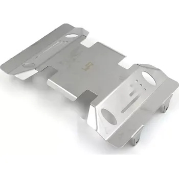 RC náhradní díl Yeah Racing Nerezový ochranný kryt převodovky pro Axial SCX-6