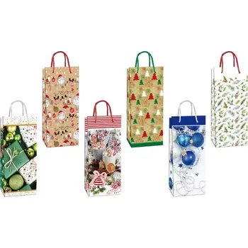 Dárková taška Dárková taška P Vánoce - mix 220 x 100 x 60 mm (T P va )