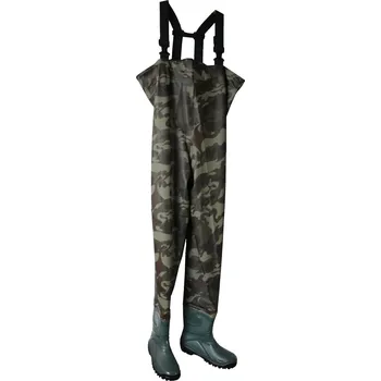 Prsačky PROS Dětské brodící kalhoty Junior Camo SB06 37